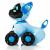 Интерактивная собачка-робот р/у "Чиппи" (на бат., свет, звук, движение), голубая