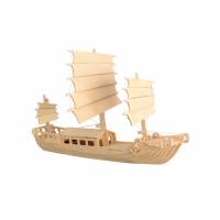 Модель деревянная сборная "Корабль Джонка" 