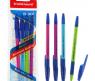 Набор из 4 шариковых ручек R-301 Stick&Grip - Neon, синие, 0.7 мм
