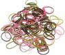 Резиночки для плетения браслетов "Розовый камуфляж", 600 резиночек и клипсы