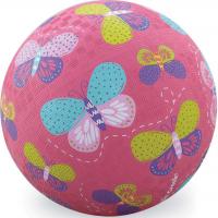 Мяч "Бабочки", розовый, 13 см