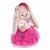 Мягкая игрушка "Зайка Ми" - Барышня в карамельно-розовом, 25 см