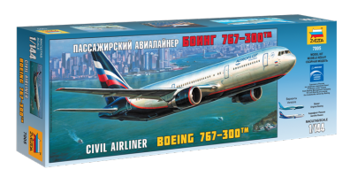 Модель для сборки "Пассажирский самолет "Боинг 767-300", 1:144
