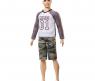 Кукла "Барби: Игра с модой" - Кен в камуфляжных шортах