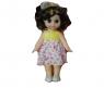 Кукла "Настя-13" в платье с розовыми цветочками (звук), 30 см