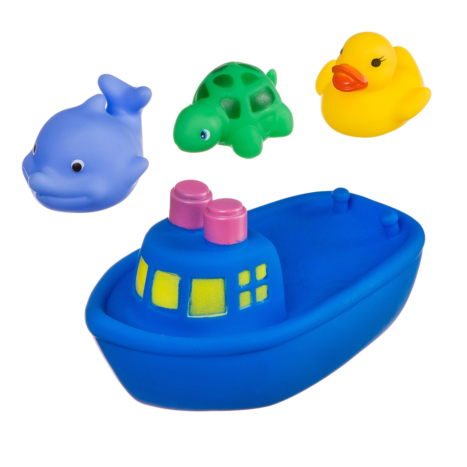 Набор из 4 игрушек для ванны 