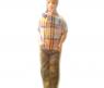 Кукла "Даниэль", в коричневых брюках, 29 см