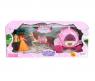 Игровой набор Fashion Carriage - Карета с куклами и лошадью, розовый