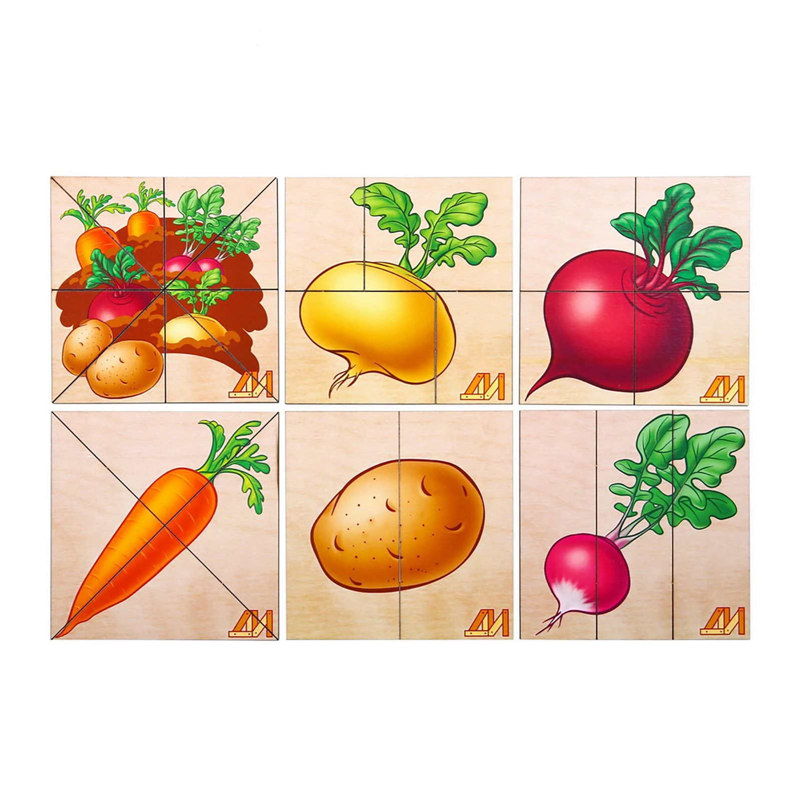 разрезные картинки овощи 2
