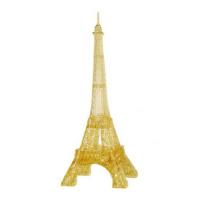 Кристальный 3D-пазл "Эйфелева башня", золотой, 96 элементов