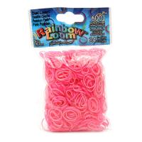 Резинки для плетения браслетов "Перламутр", пылкий розовый