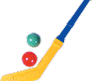 Хоккейный набор (клюшка, 2 шара)