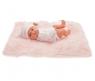 Кукла-младенец "Пепита на розовом одеялке", 21 см