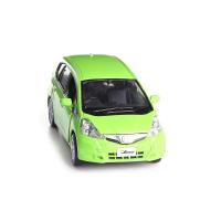 Инерционная коллекционная машинка Honda Fit, зеленая, 1:32