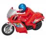 Фрикционный мотоцикл Power Bike, красный, 14 см