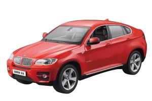 Машина р/у BMW X6 (на бат., свет), красная, 1:14