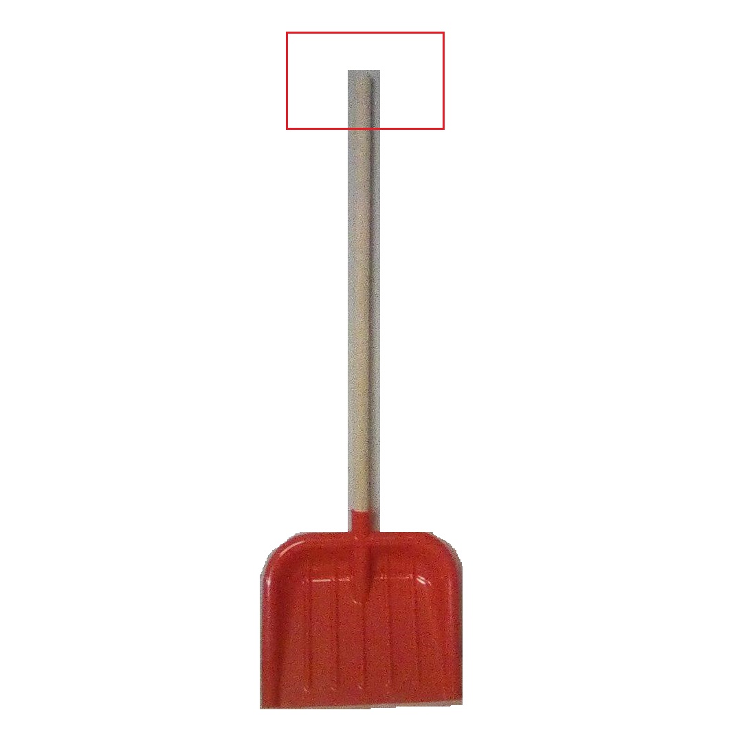(УЦЕНКА) Детская совковая лопата, красная, 82 см