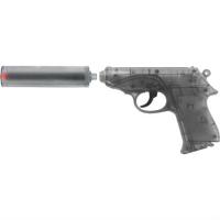 Пистолет с глушителем "Специальный Агент" - PPK 25-зарядный