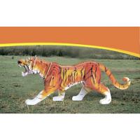 Сборная деревянная модель "Тигр", цветная