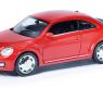 Металлическая инерционная машина Volkswagen New Beetle 2012, красная, 1:32