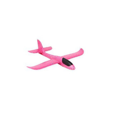 Самолет-планер, розовый, 35 см