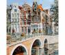 Раскраска по номерам "Императорский канал в Амстердаме", 50 х 40 см