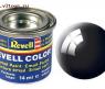 Эмалевая глянцевая краска Revell Color, черная 