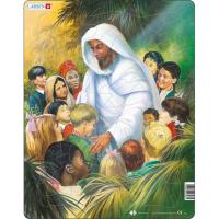 Пазл "Иисус с детьми", 33 элемента