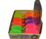 Игрушка-антистресс "Нью-Ежики" - Цветной носорог с тянучкой (свет), 11 см