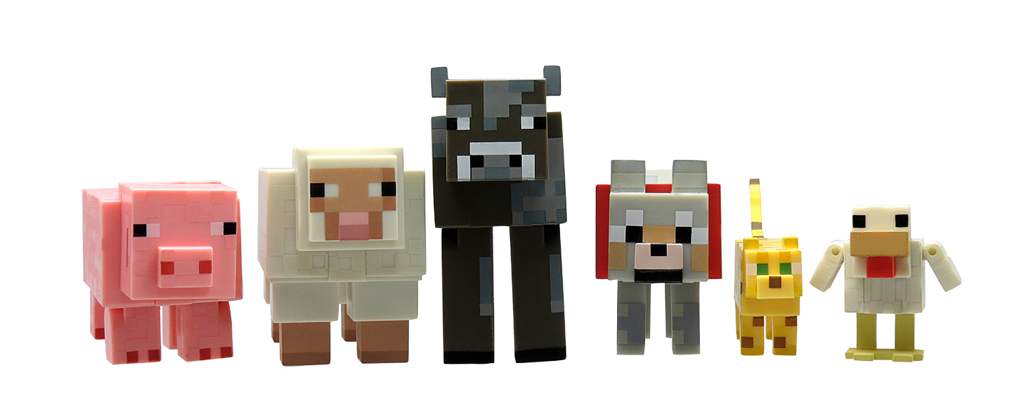 Игровой набор Jazwares Minecraft животные 16590