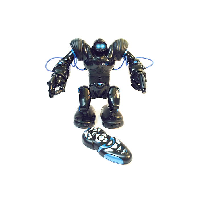Робот на ИК-управлении Robosapien Blue (на бат, свет, движение)
