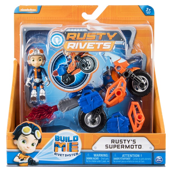 Игровой набор Rusty Rivets - Построй мотоцикл Расти
