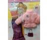 Одежда для кукол "Эксклюзив" - Вечернее платье, с бордовой юбкой, 29 см