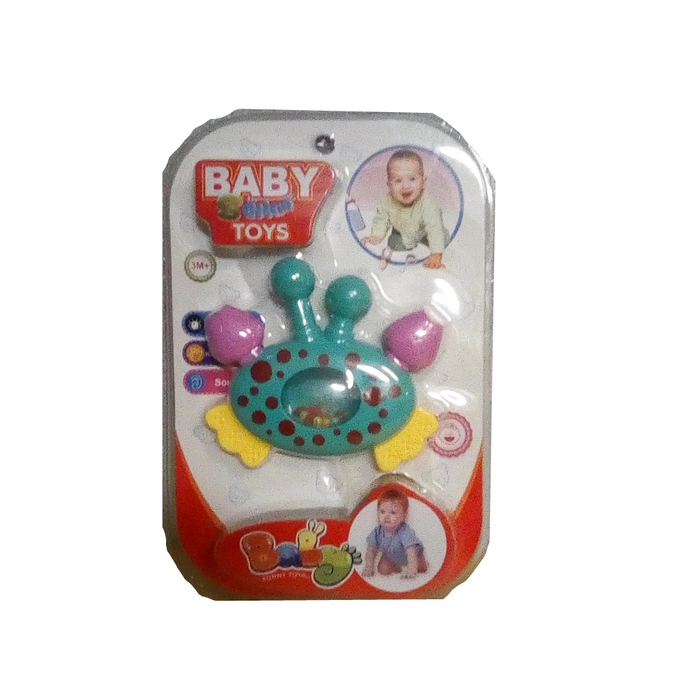 Погремушка с прорезывателем Baby Toys - Крабик