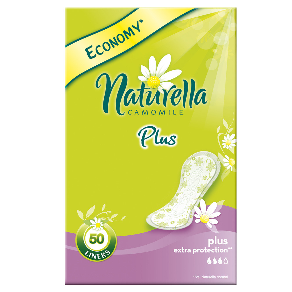 Прокладки на каждый день Naturella - Camomile Plus, 50 шт.