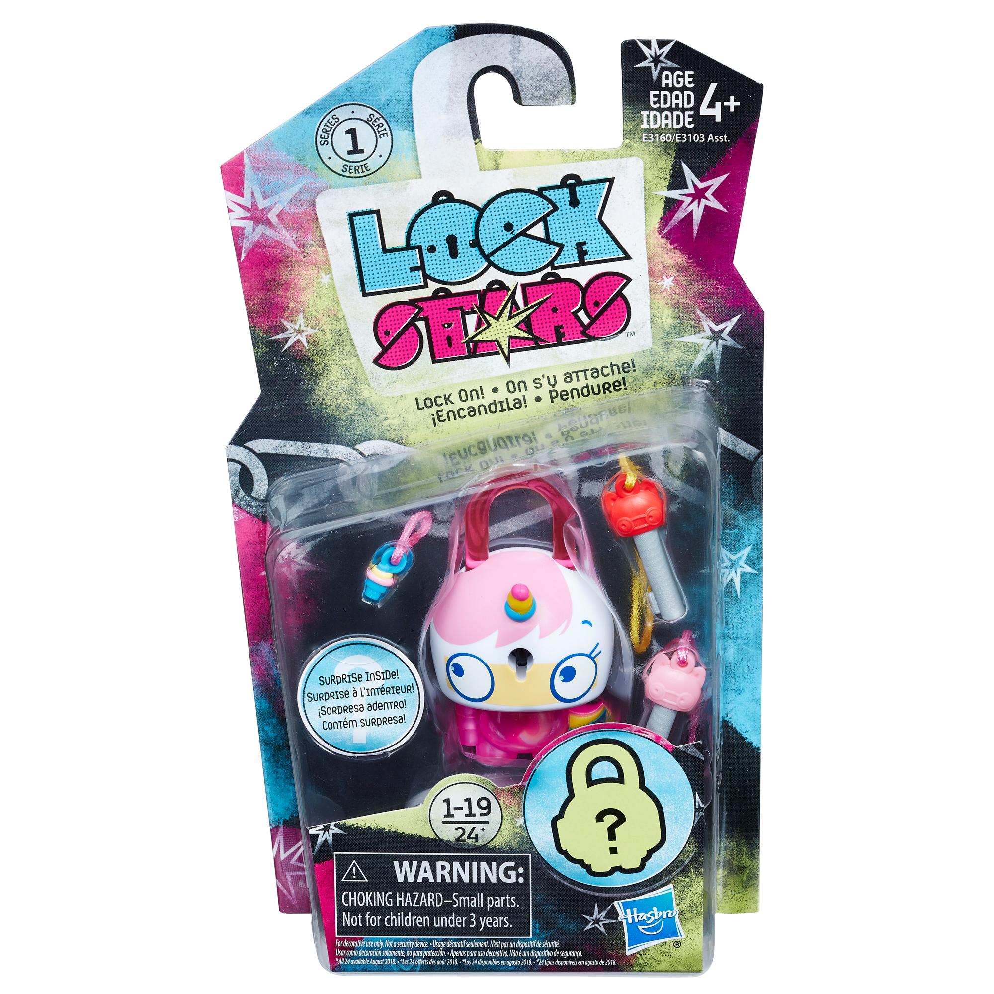 Замочек с секретом Lockstar - Розовый Кот-Единорог