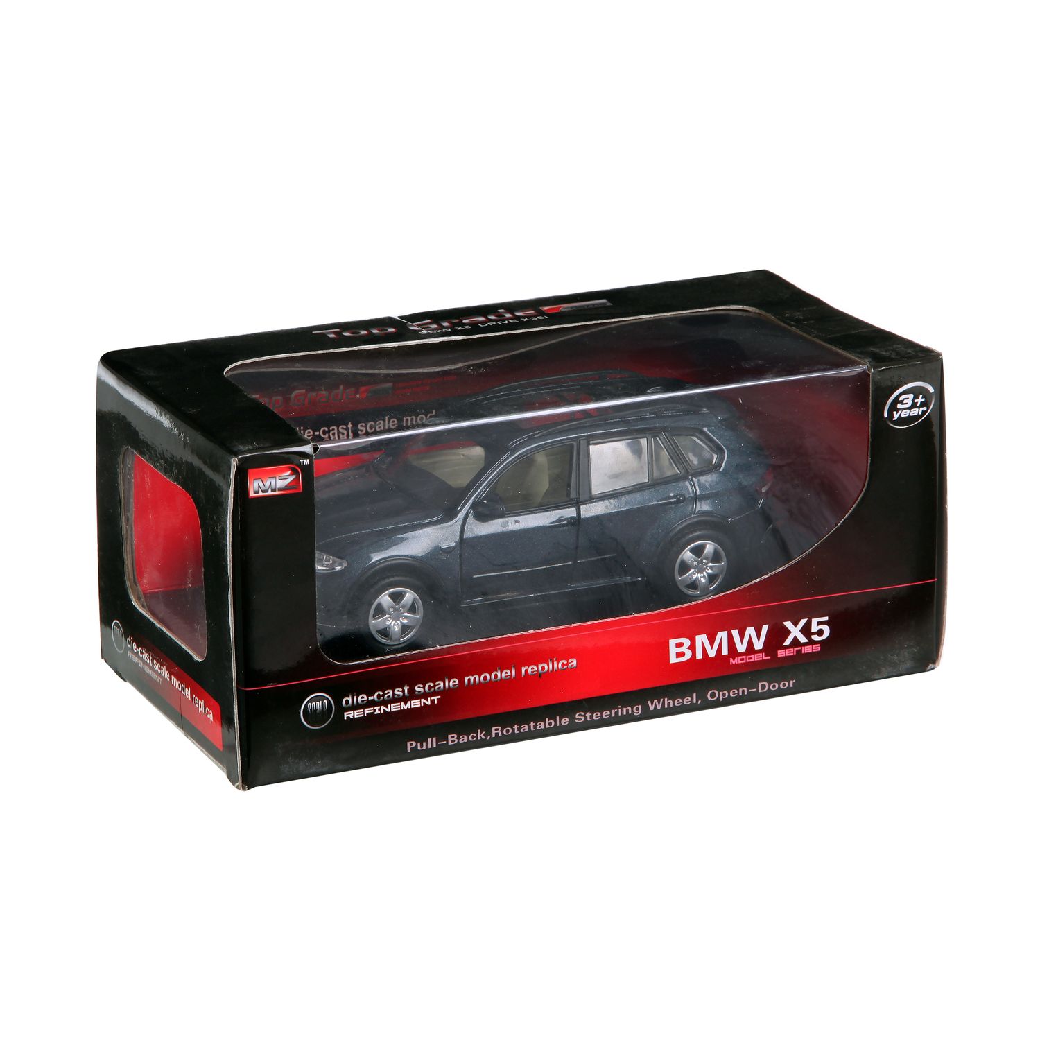 Коллекционная модель машины BMW Х5, черная, 1:32