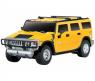 Машина р/у Hummer H2 (на бат., свет), желтая, 1:27
