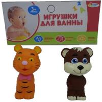 Набор игрушек для ванны "Тигр и Мишка"