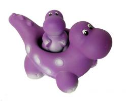 Резиновая игрушка "Веселые динозаврики"