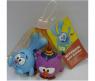 Резиновые игрушки для ванны "Смешарики" - Крош и Совунья