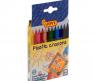 Пластиковые цветные карандаши, 12 цветов