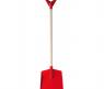 (УЦЕНКА) Детская лопата с деревянной ручкой, красная, 77 см