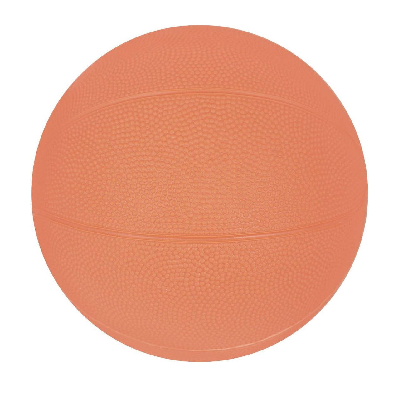 Резиновый мяч, оранжевый, 25.5 см