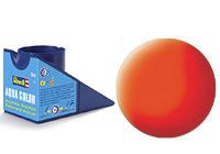 Аква-краска Revell - Светящаяся оранжевая, матовая, 18 мл