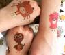 Набор детских татуировок "Монстры"