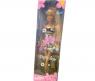 Кукла "Дефа Люси" в полосатом платье с аксессуарами