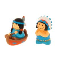 Набор из 2 игрушек-брызгалок для ванны "Индейцы"