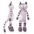 Мягкая игрушка "Кот Полосатик", серый, 33 см