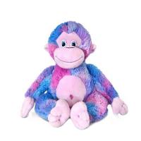 Мягкая игрушка "Цветная обезьянка" (звук), 18 см